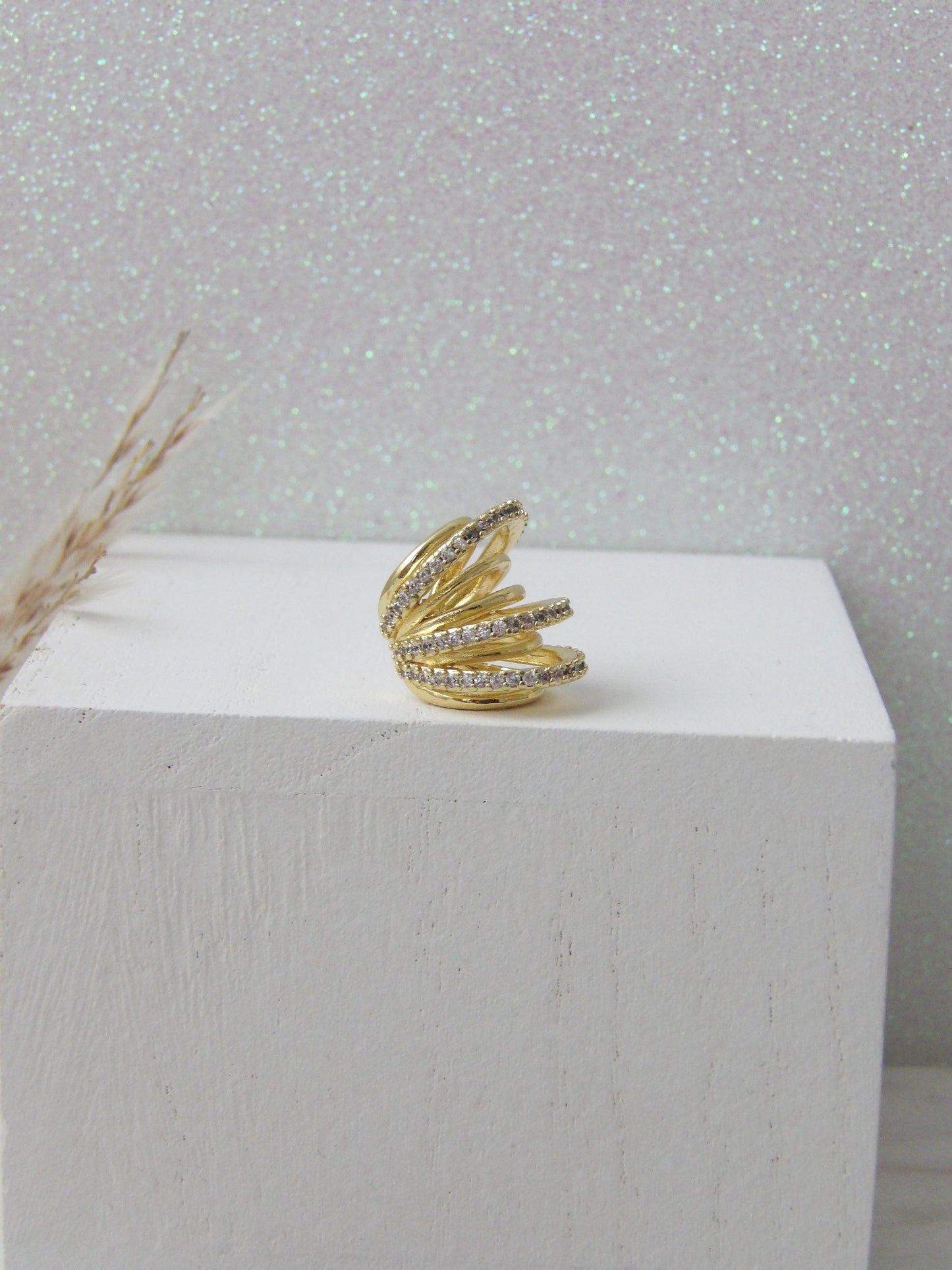 FIERCE EAR CUFF GOLD