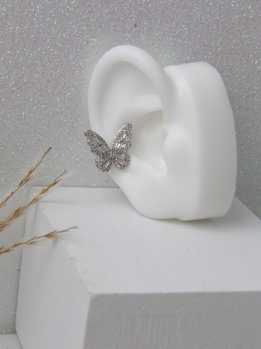 ÉCLAT EAR CUFF SILVER