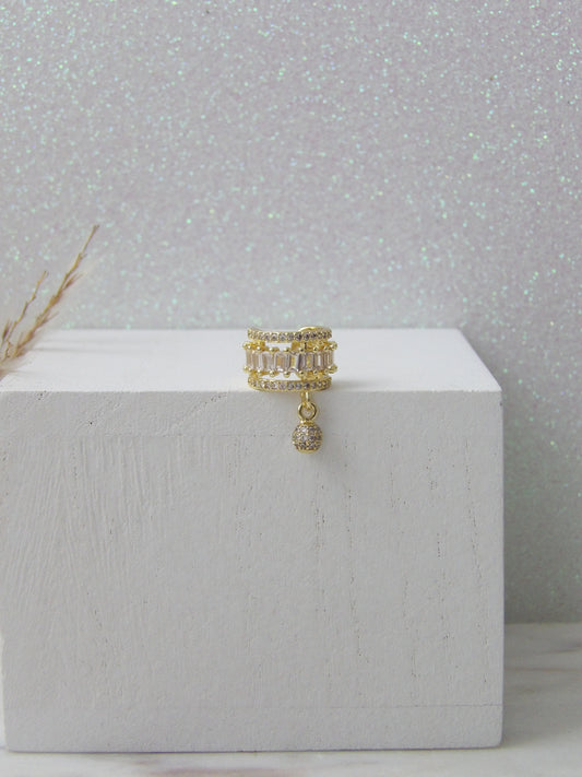 LUSTRE EAR CUFF GOLD