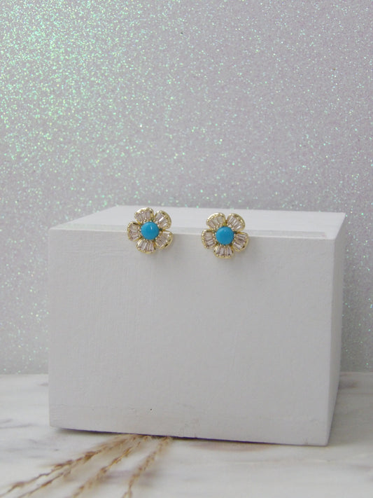FLORÉA GOLD EARRINGS