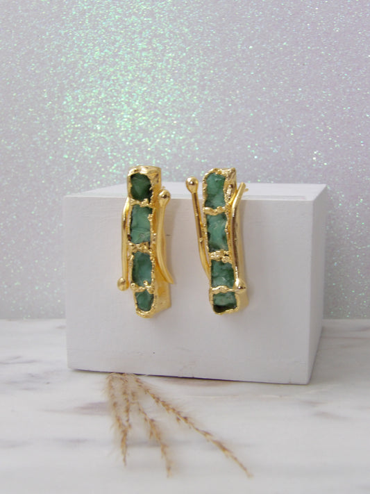 VÉRTIKA EARRINGS BRONZE