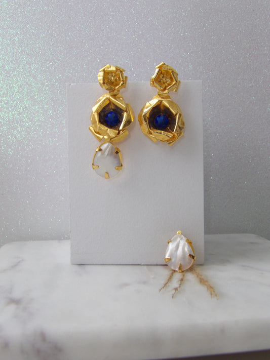 CELESTIA EARRINGS BRONZE