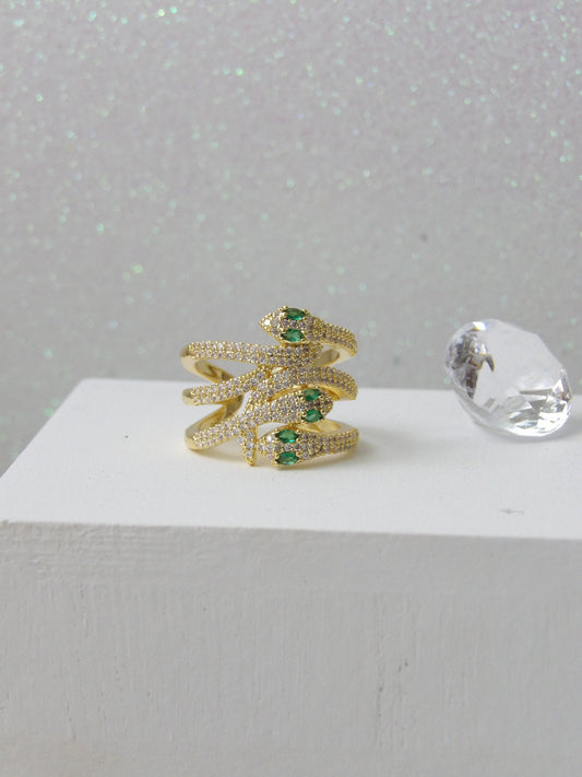 SERPENTA GOLD RING