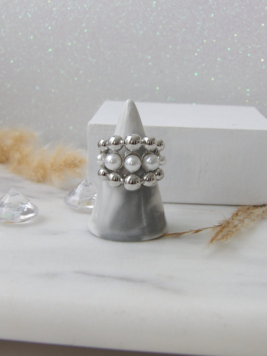 POLAR SILVER RING