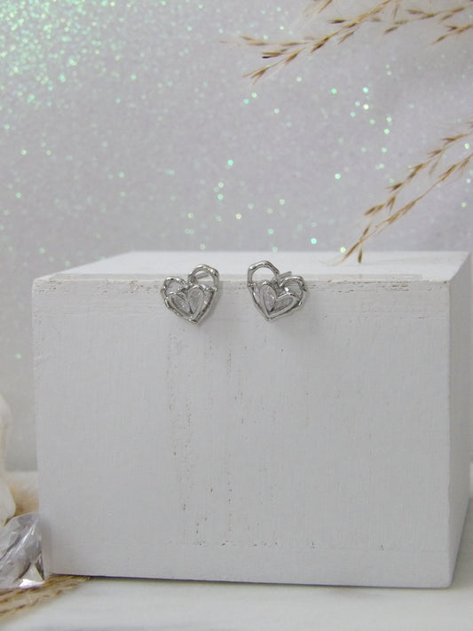 AELINA SILVER EARRINGS
