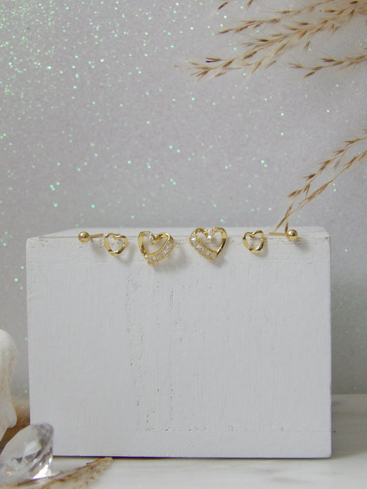 ELANORE SET GOLD EARRINGS