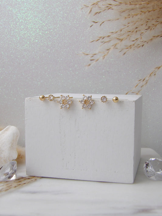 LIORA BLOOM SET GOLD