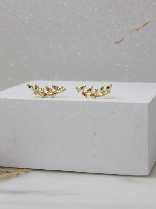 🌿 PRISM BLOOM EARRINGS