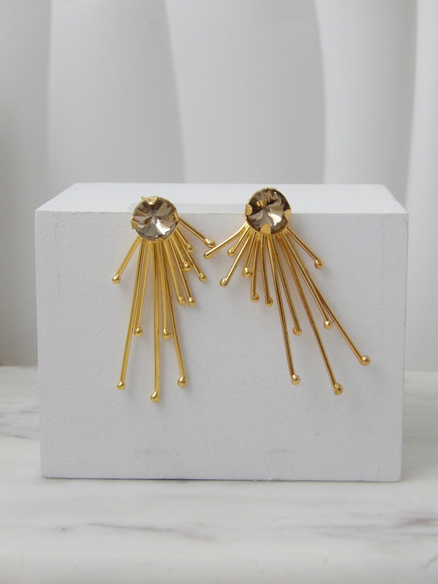 VÉLA AMBAR BRONZE EARRINGS