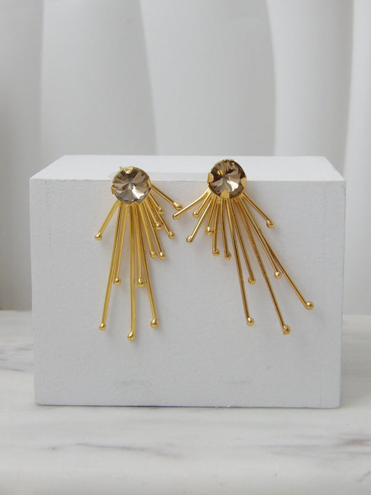 VÉLA AMBAR BRONZE EARRINGS