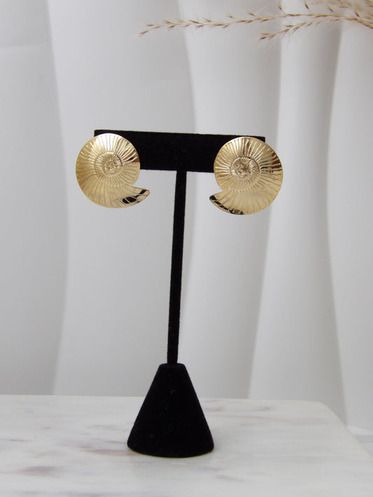 AMALFI EARRINGS BRONZE