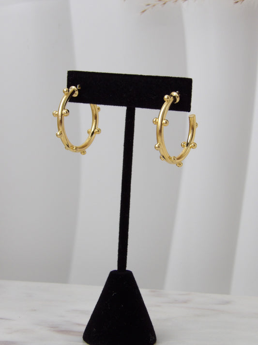 BRISA HOOPS BRONZE