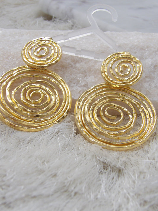 AUREAL EARRINGS BRONZE