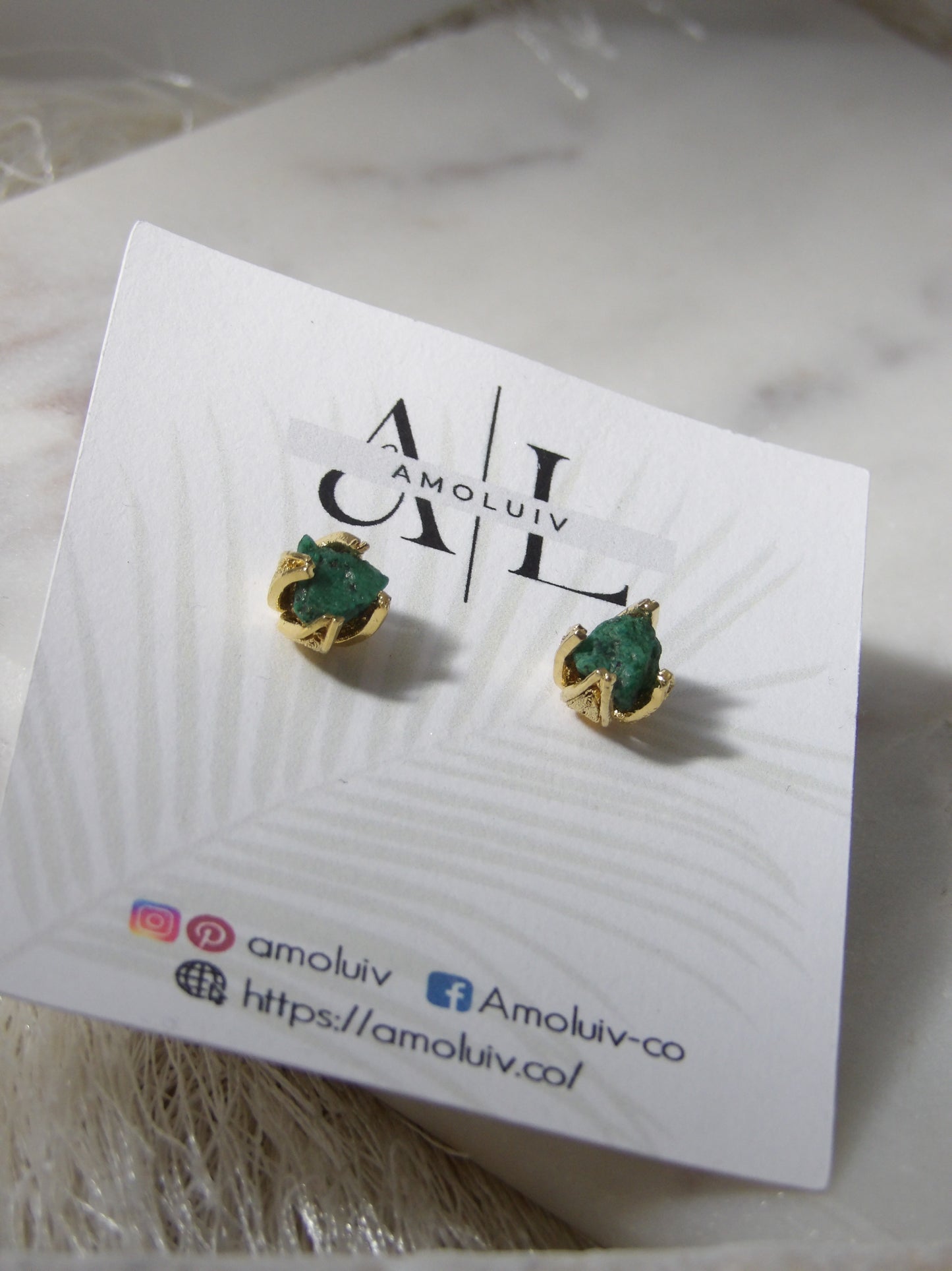 NOBA STUDS BRONZE
