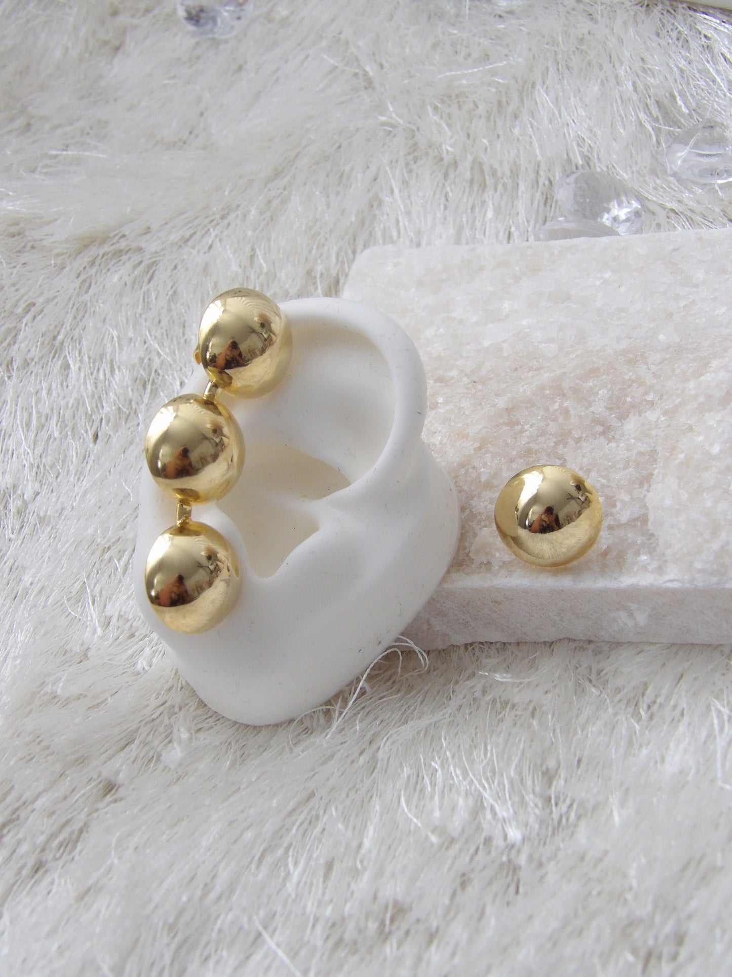ORBA CLIP SET BRONZE
