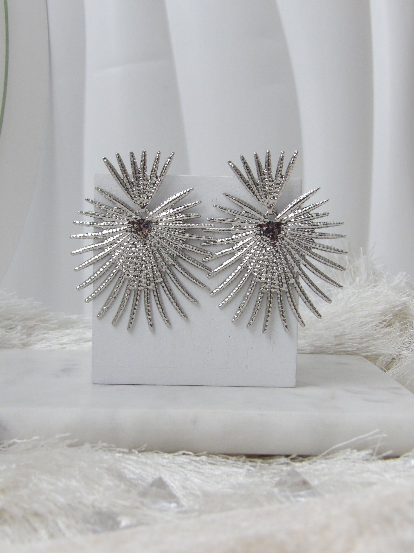 RADIANT SILVER EARRINGS