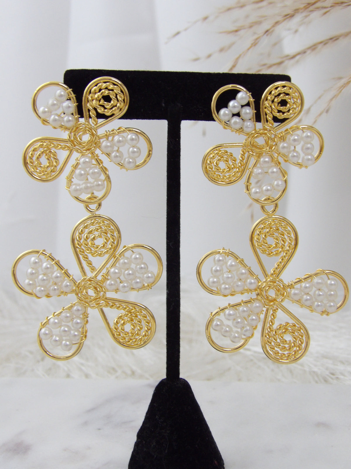 FLEUR DE LUNE EARRINGS