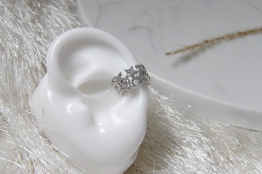 ELOISE EAR CUFF SILVER