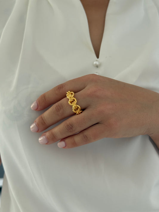 LINKA RING BRONZE