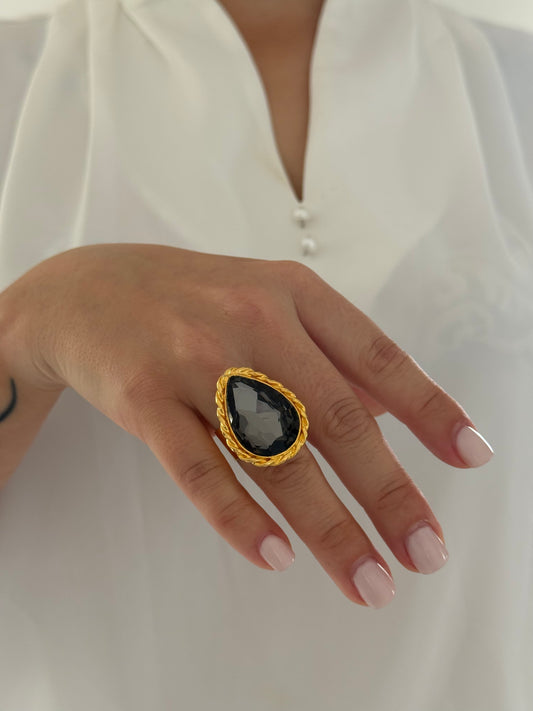ECLIPSE NOIR BRONZE RING