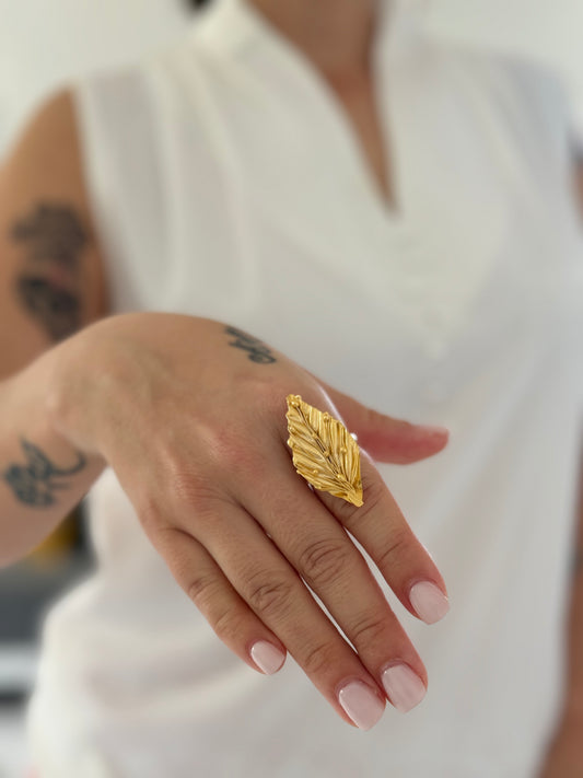 ALHAZA BRONZE RING