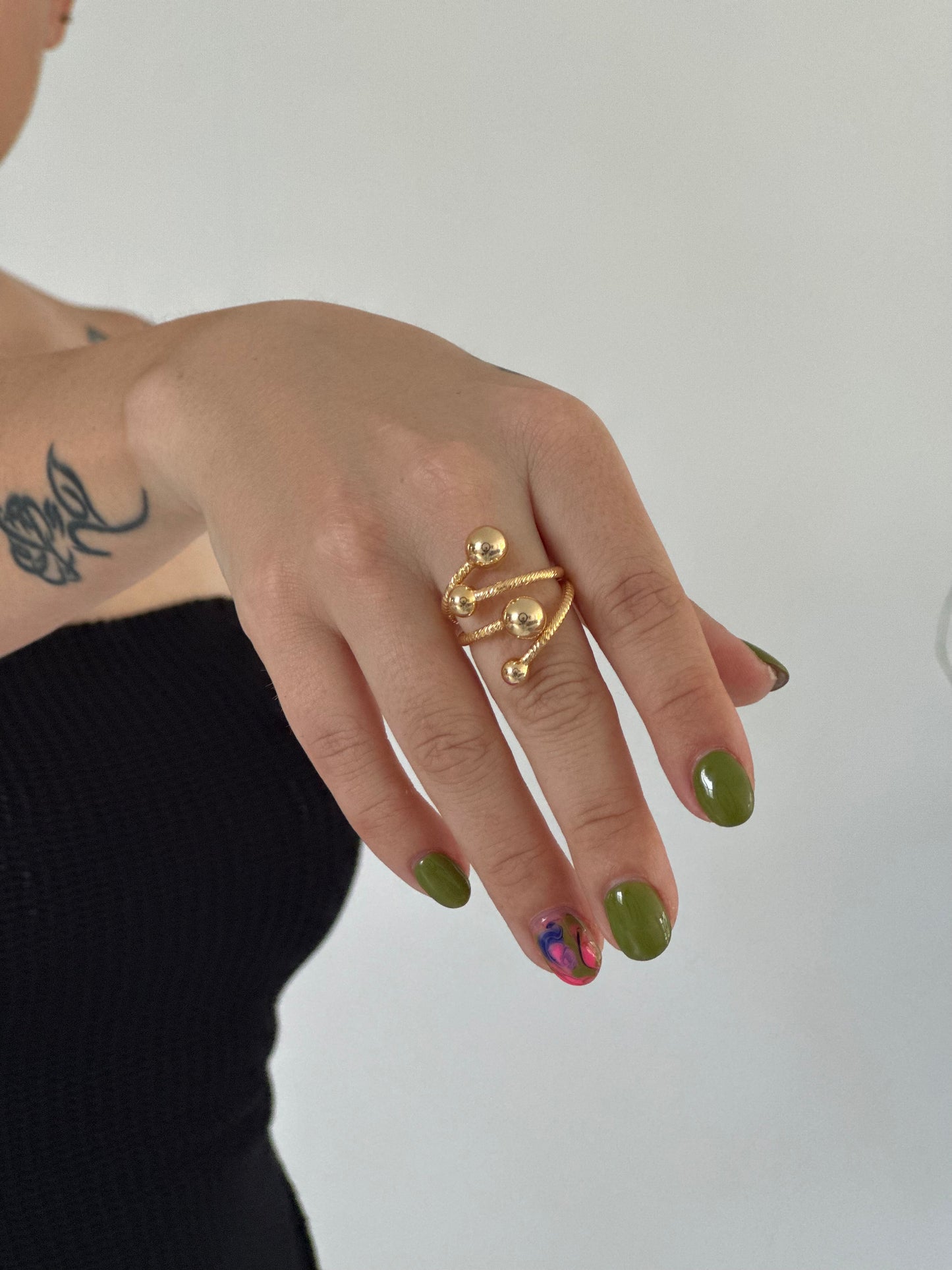 LYRA RING BONZE