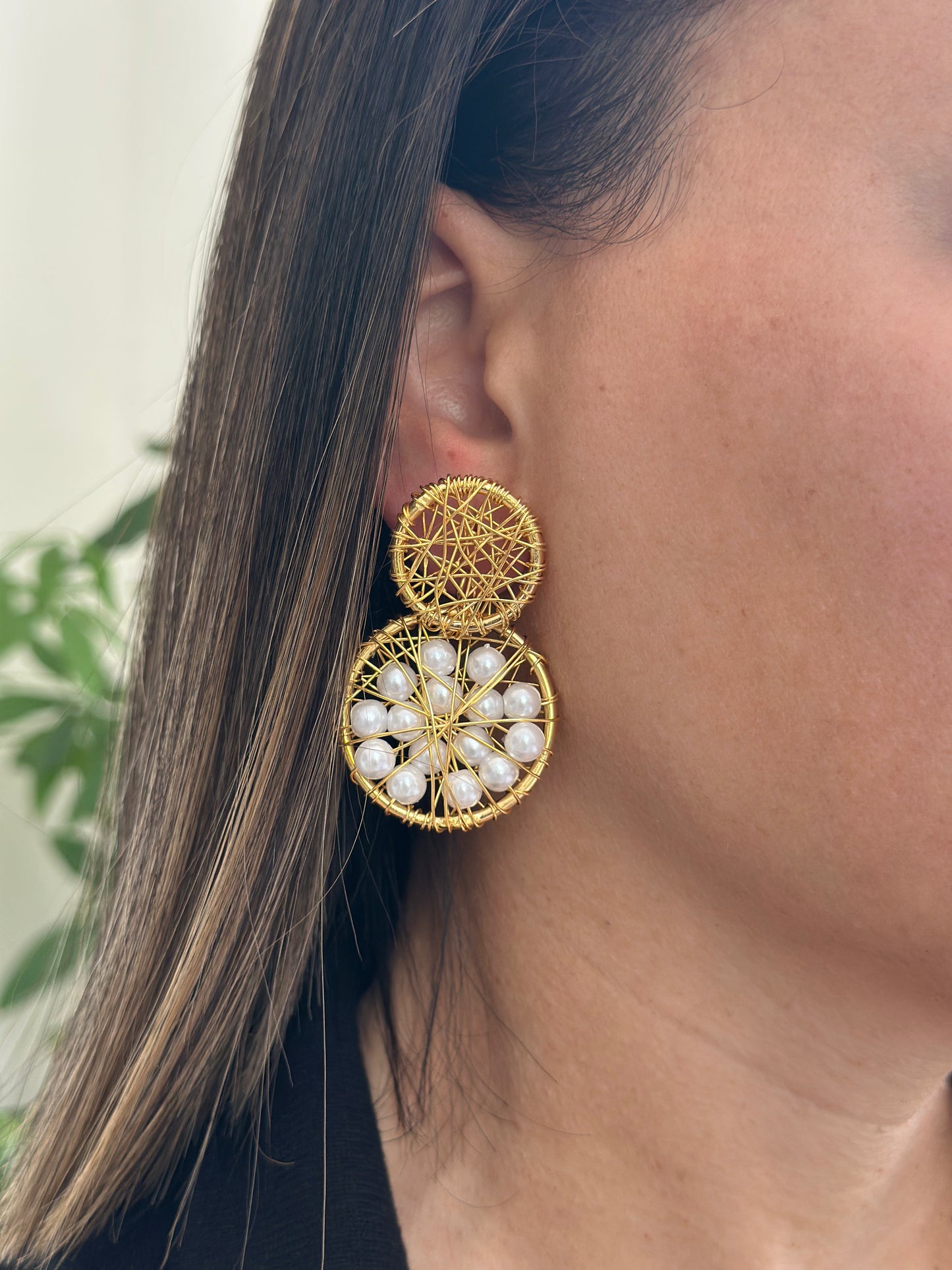 CANNES BRONZE EARRINGS MULTIUSE