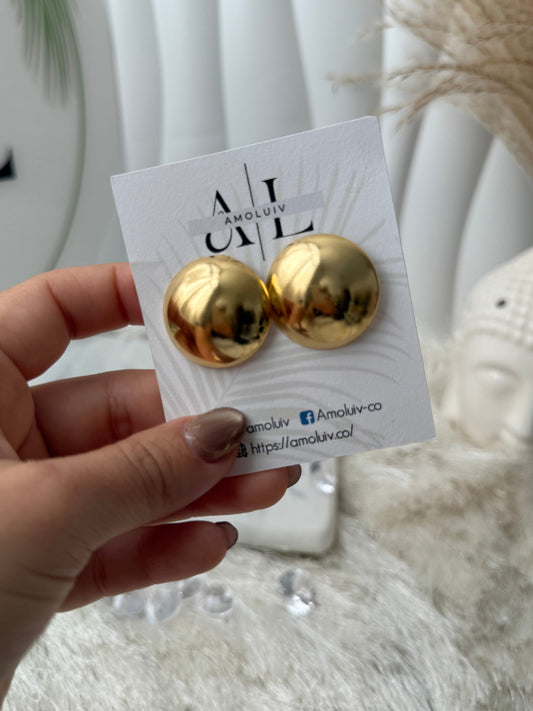 DOME BRIGHT STUDS BRONZE