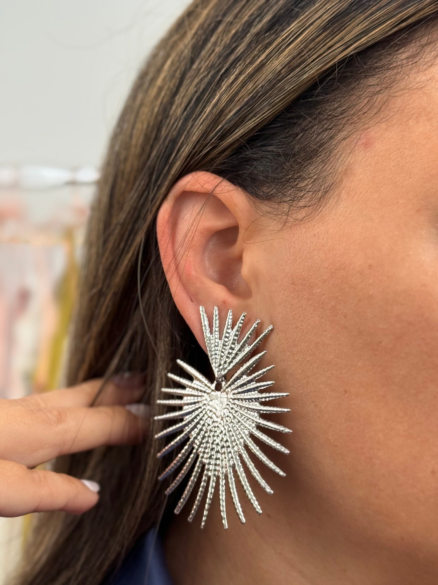 RADIANT SILVER EARRINGS