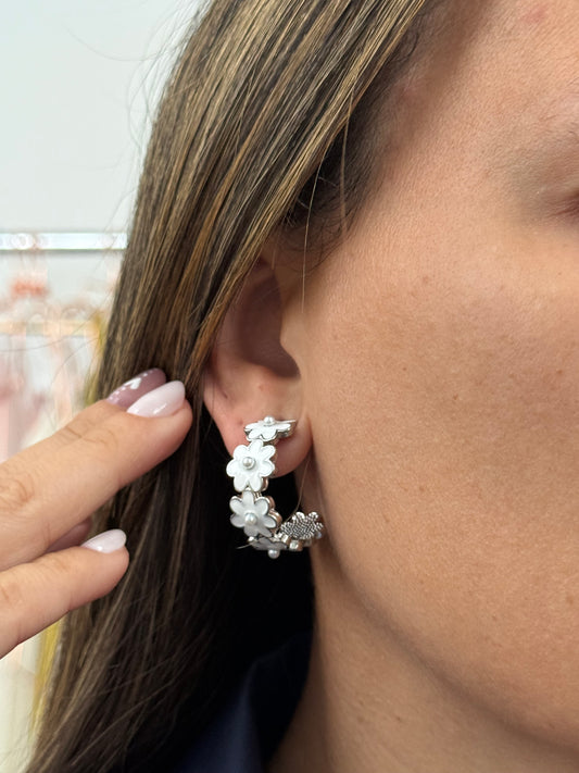 BLOOM ARC EARRINGS