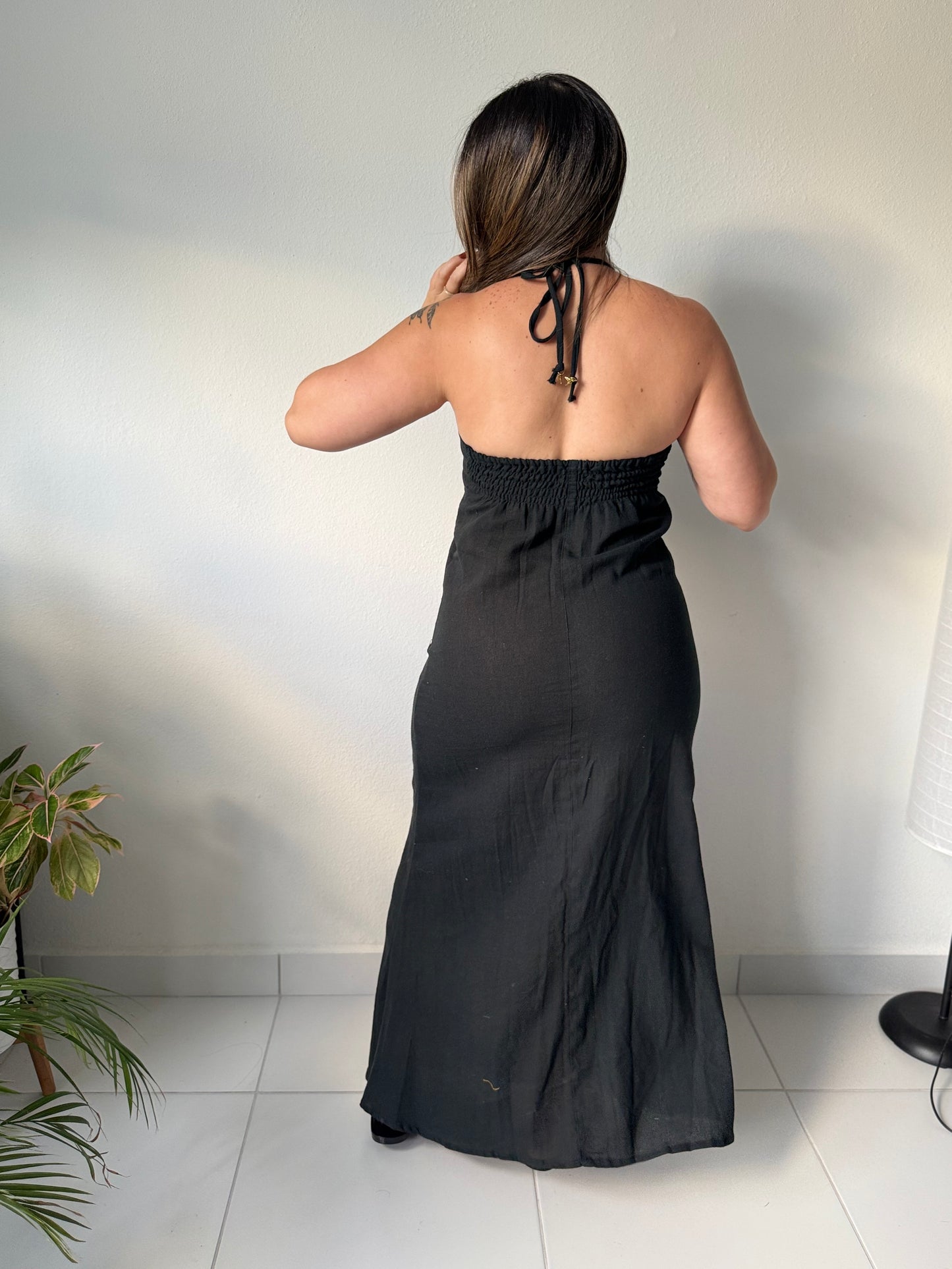 SOLENNE NOIR DRESS