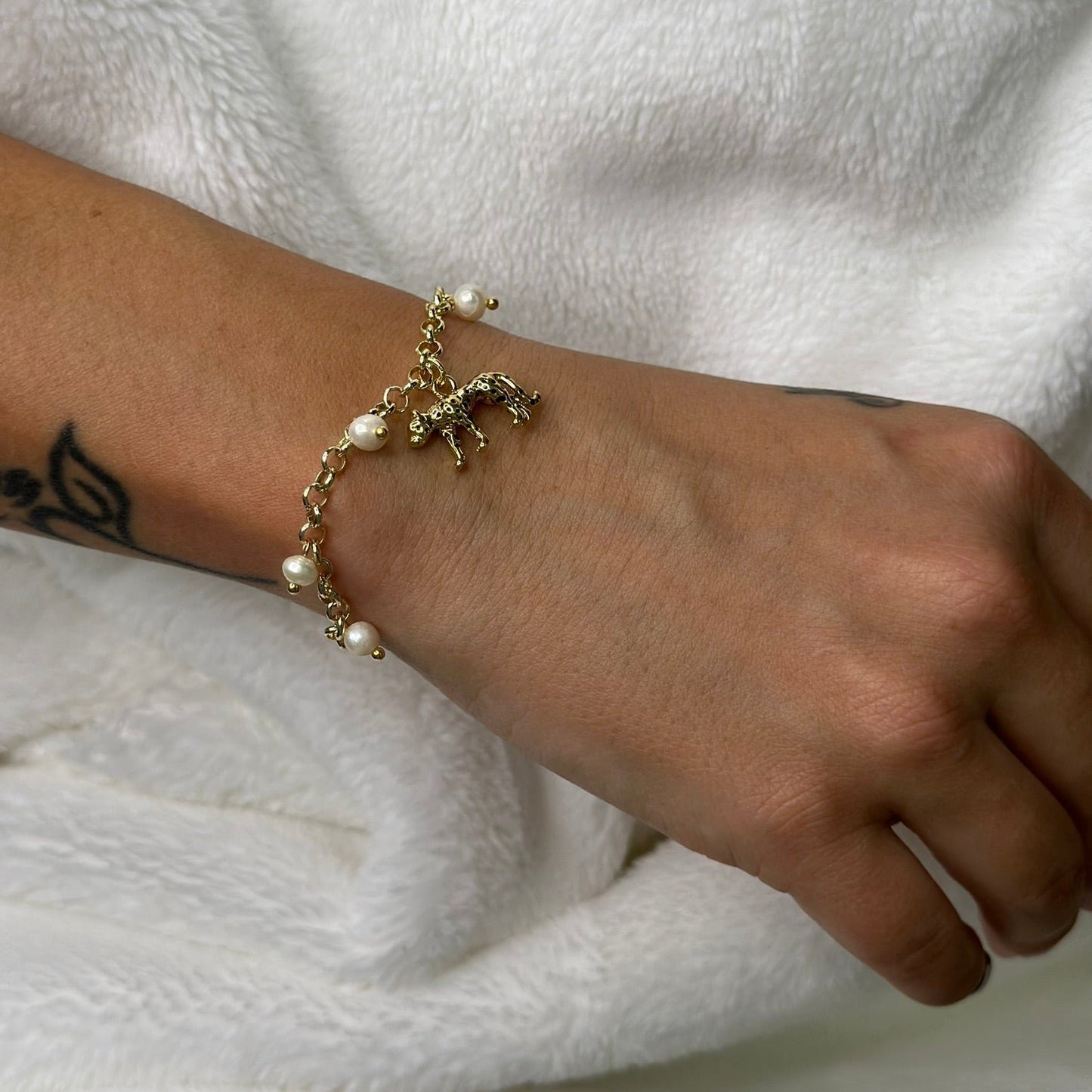 LEOPARD BRACELET GOLD