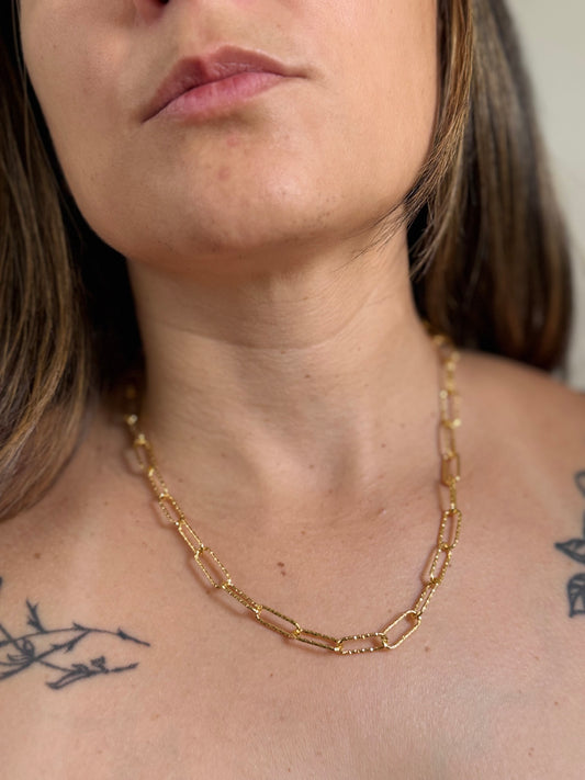 ÉLAN LINK NECKLACE