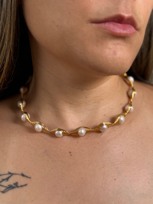 MIRELLA CHOKER BRONZE