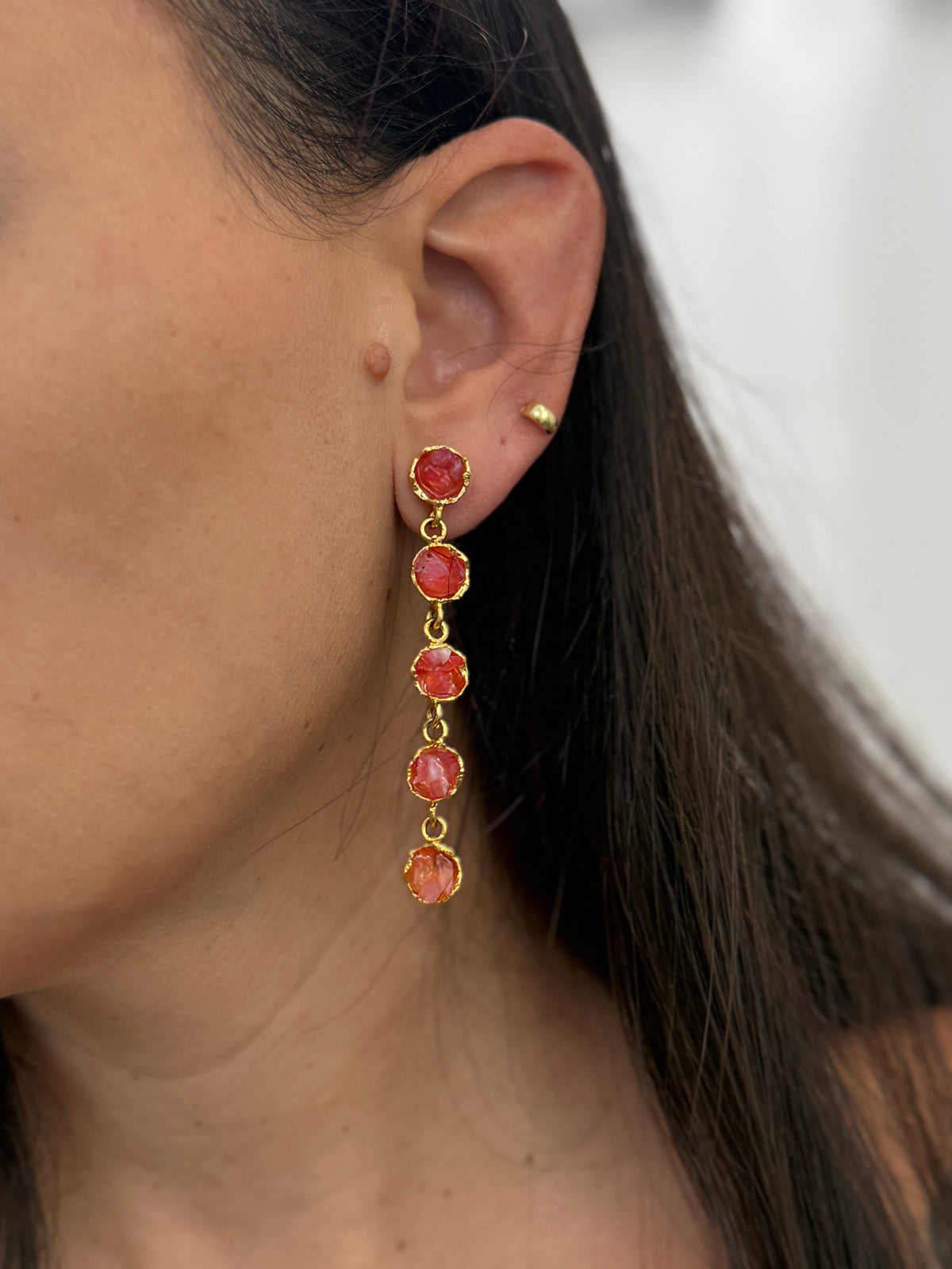 RUBY GLOW EARRINGS