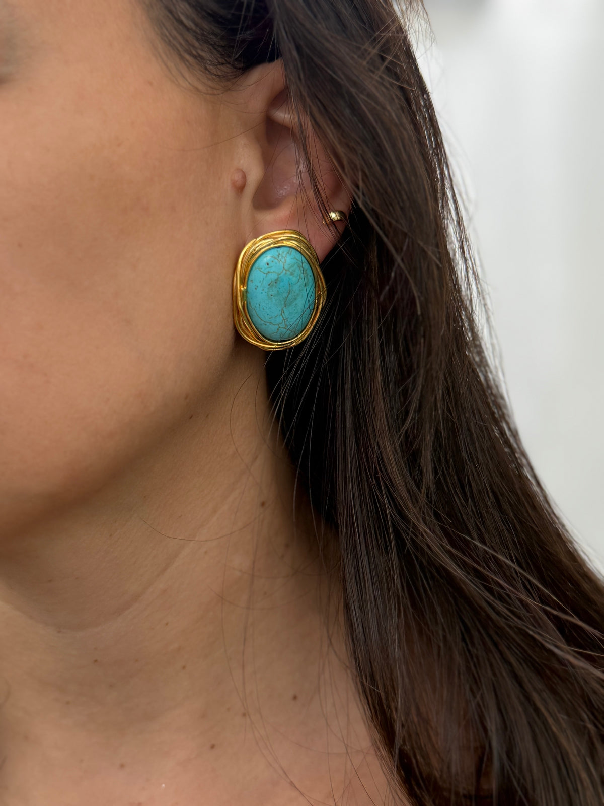 TURQUOISE ÉCLAT EARRINGS