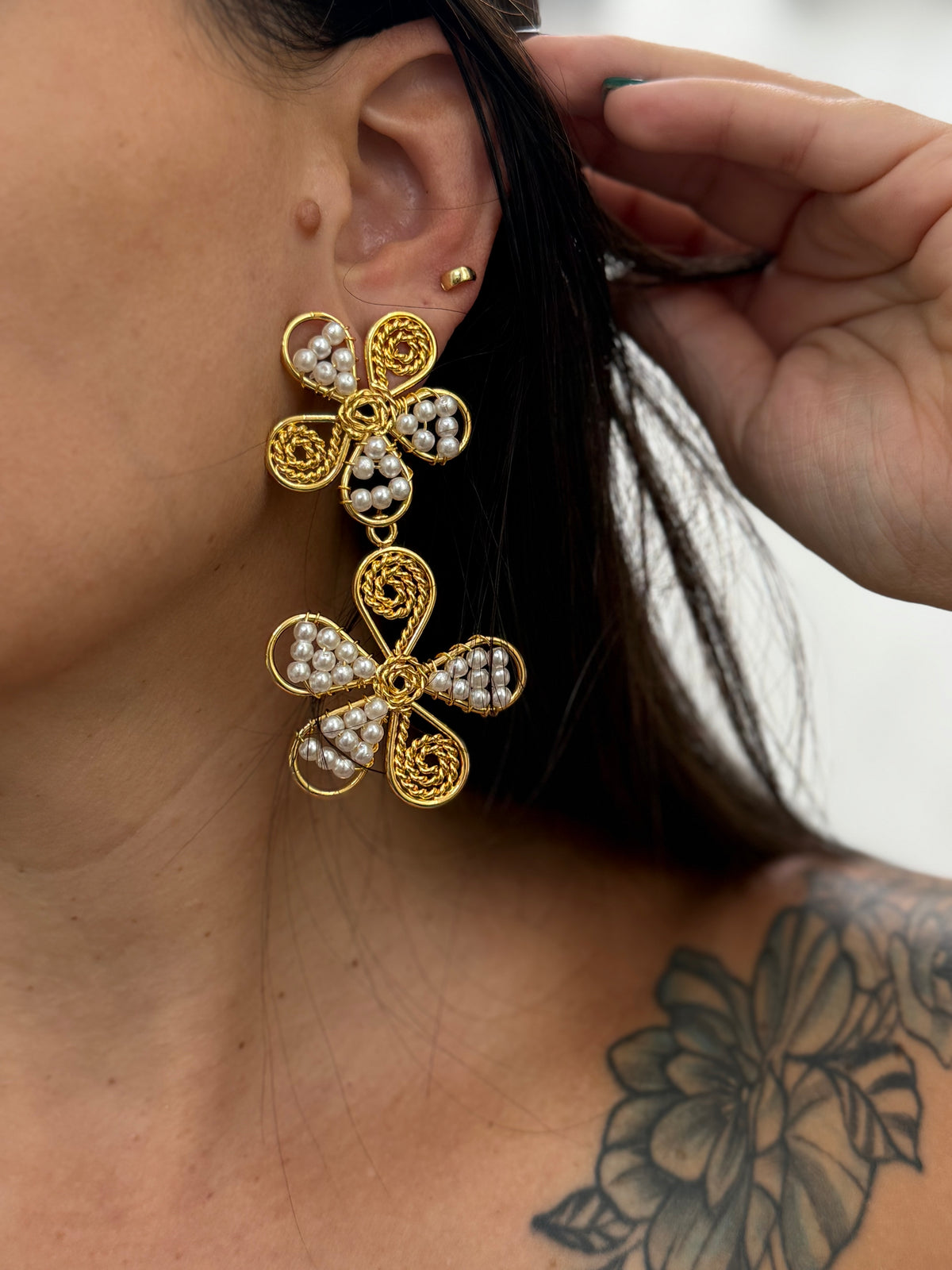FLEUR DE LUNE EARRINGS