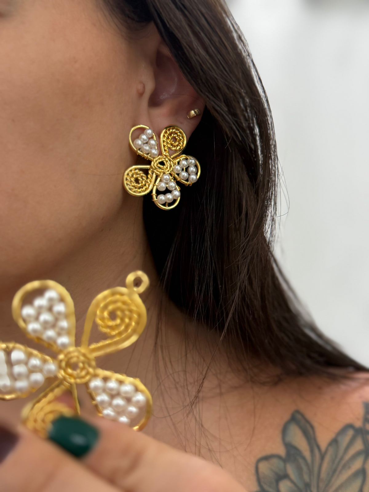 FLEUR DE LUNE EARRINGS