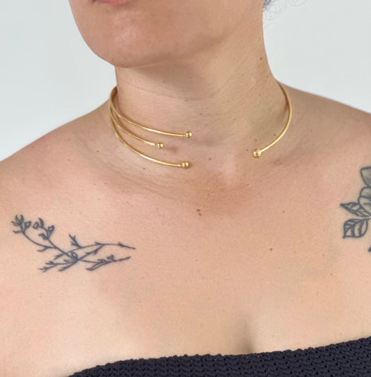 ORBITA CHOKER BRONZE