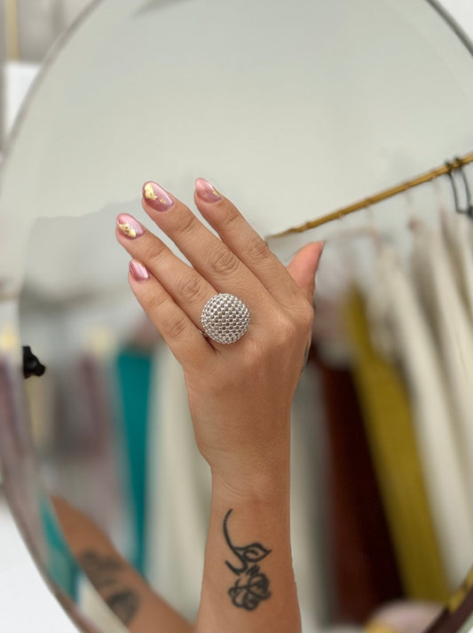 ORIANA SILVER RING