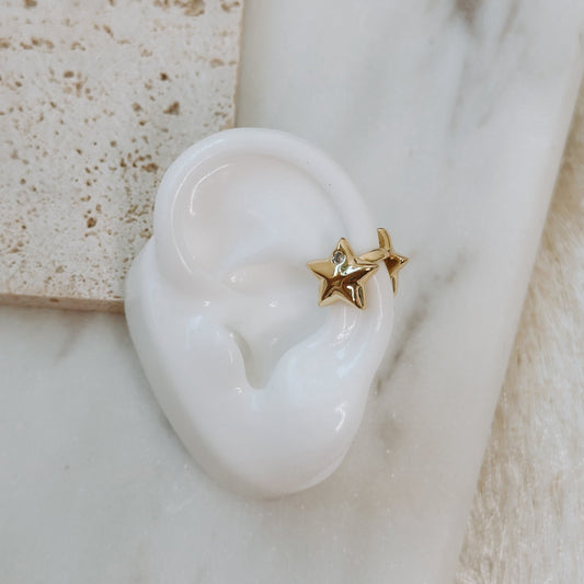 STAR EAR CUFF GOLD