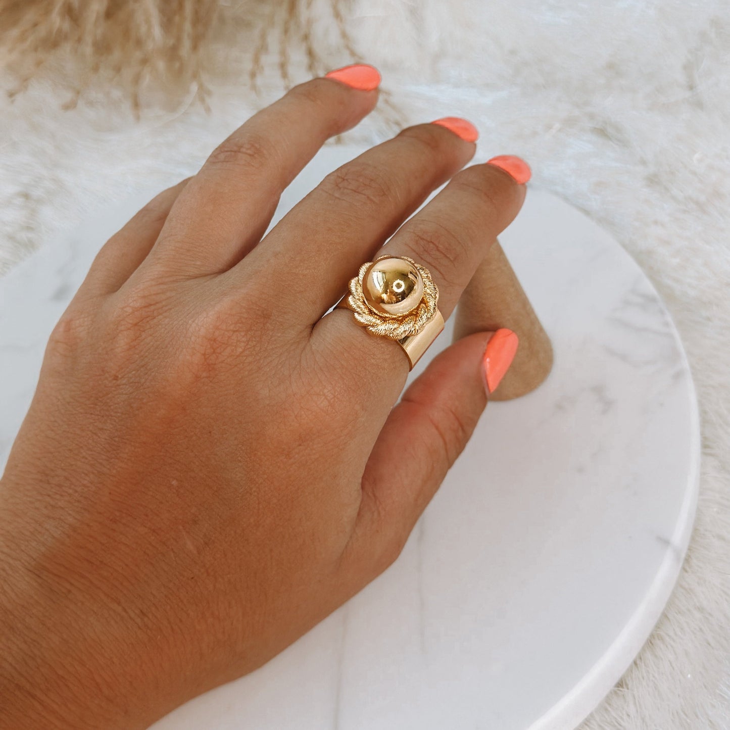 NUDO GOLD RING