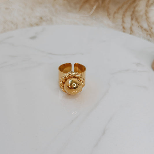 NUDO GOLD RING