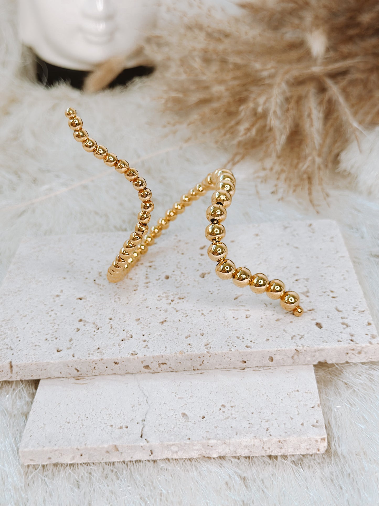 SNAKE BRACELET BRONZE PLATED GOLD