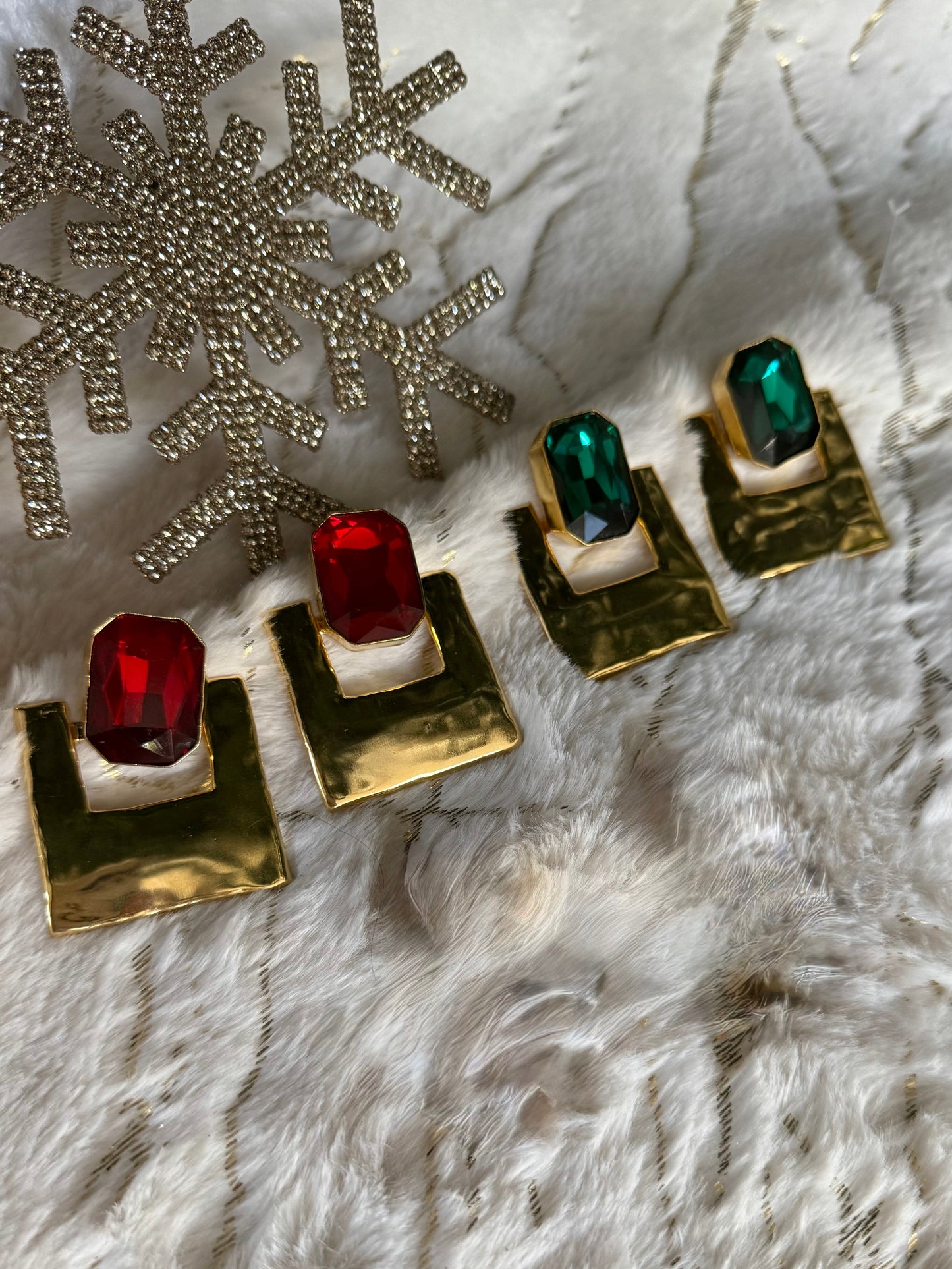 VERSA ÉMERAUDE EARRINGS MULTI USE (VARIANT RUBI)