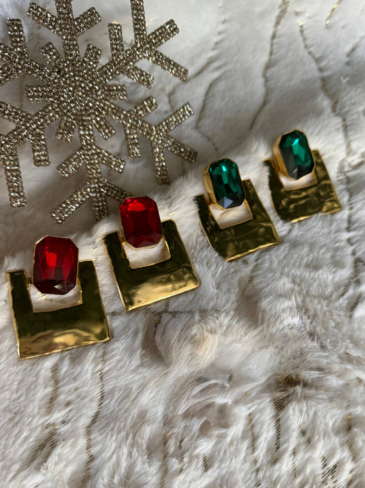 VERSA ÉMERAUDE EARRINGS MULTI USE (VARIANT RUBI)