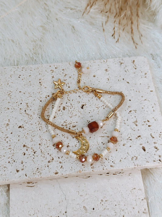 COFFEE MOON BRACELET