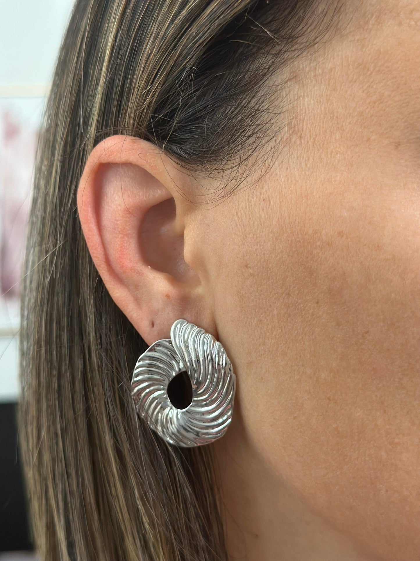 GOLDEN EARRINGS SILVER