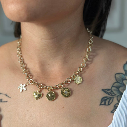 HOST NECKLACE PEARL GOLD