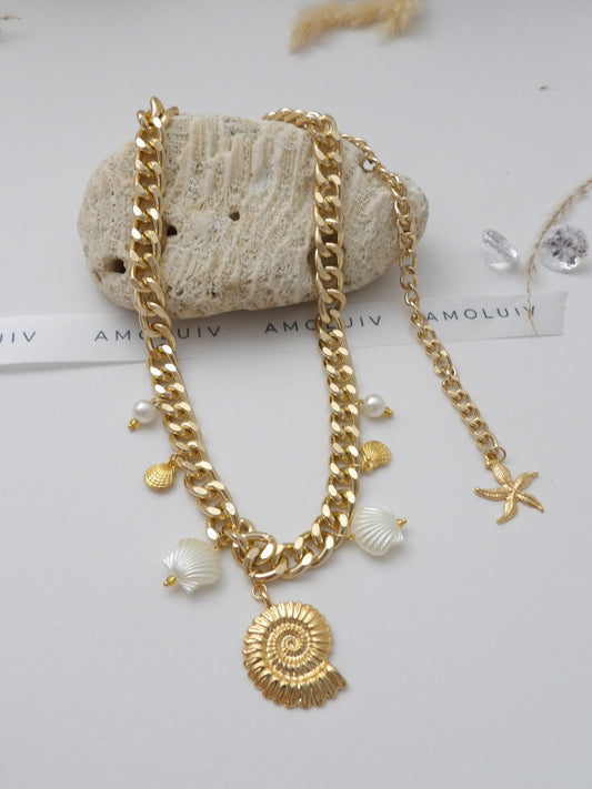 MARINA NECKLACE GOLD